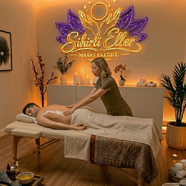 İsveç masajı kasları gevşetir, stresi azaltır.